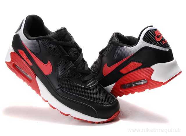 noir et rouge nike air max 90 (1)